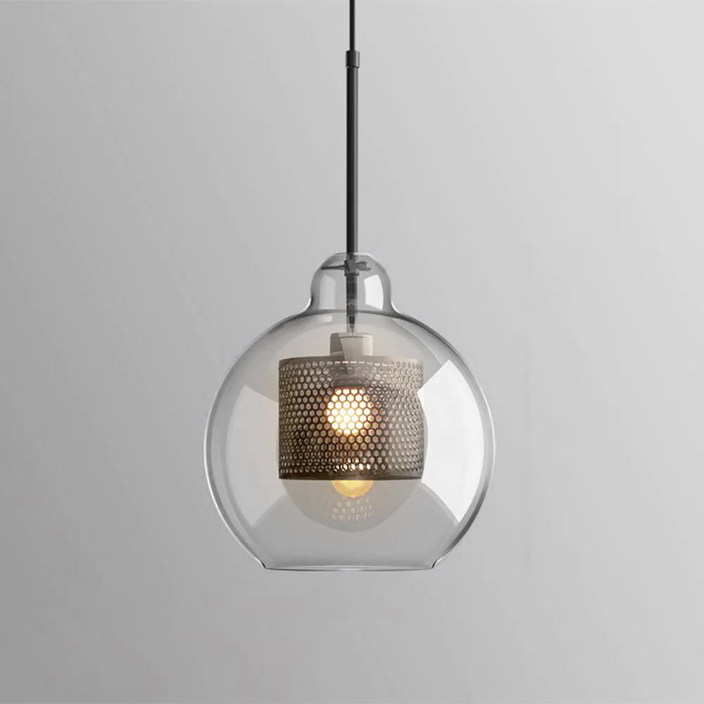 Veleine Pendant Lamp Chiswick Glass for Living Room