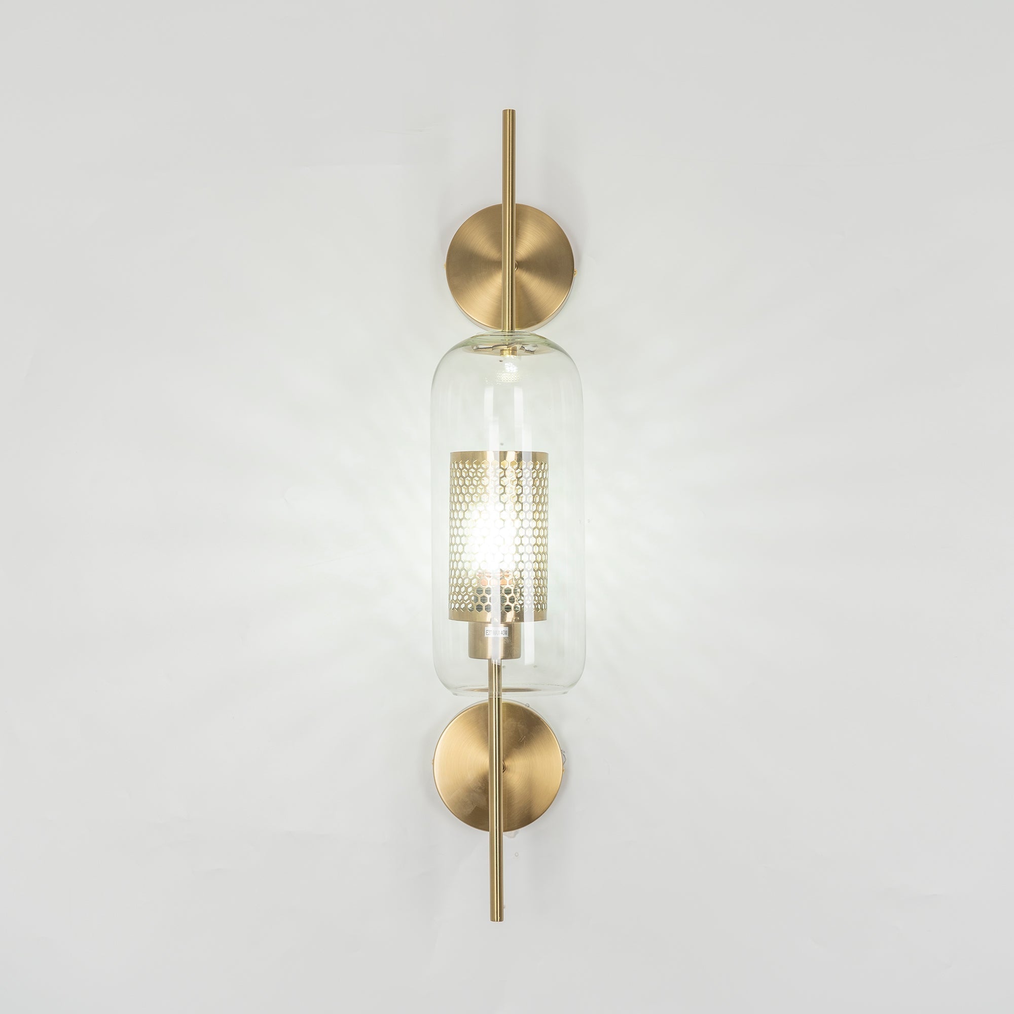 Peta Premium Nordic Art Glass Wall Light