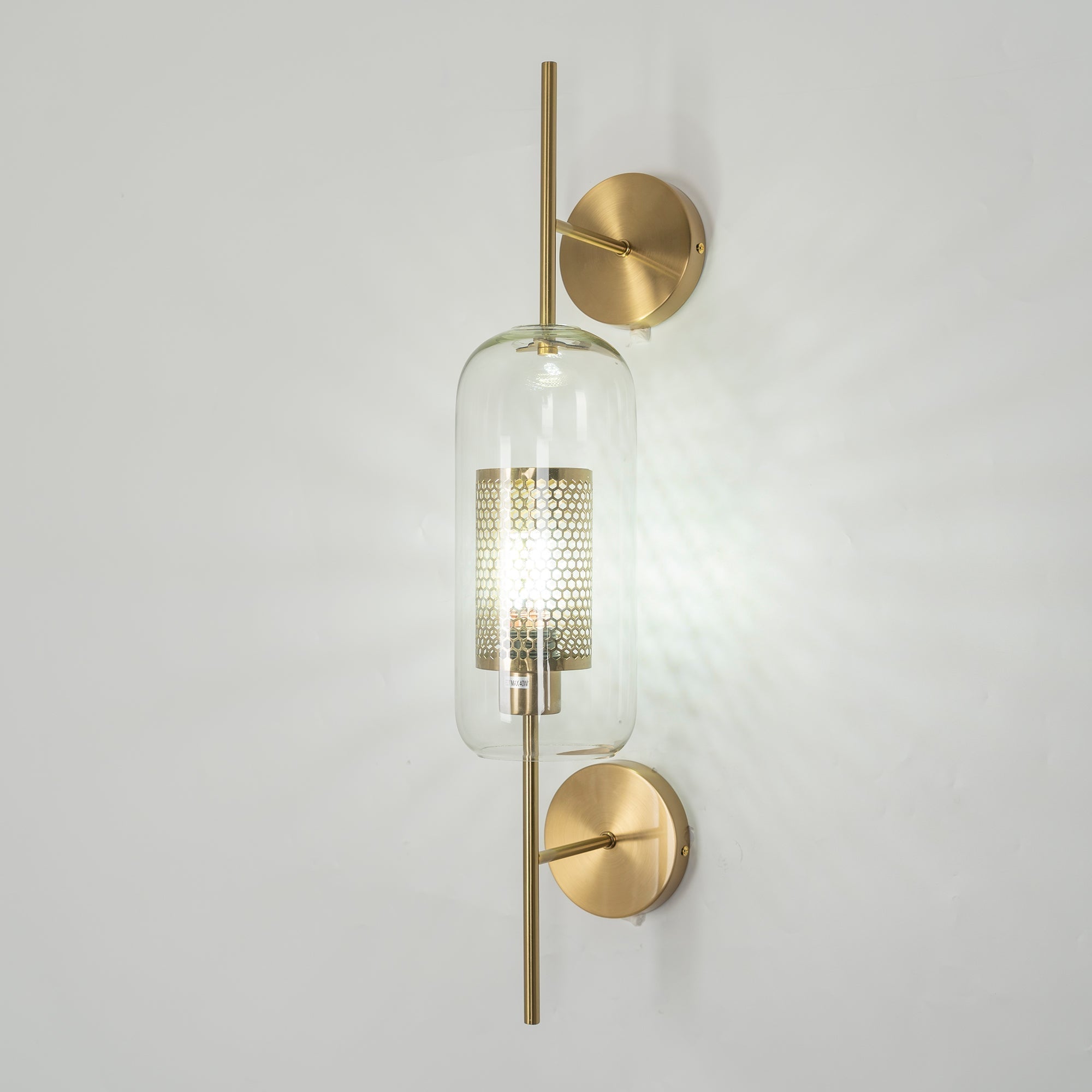 Peta Premium Nordic Art Glass Wall Light