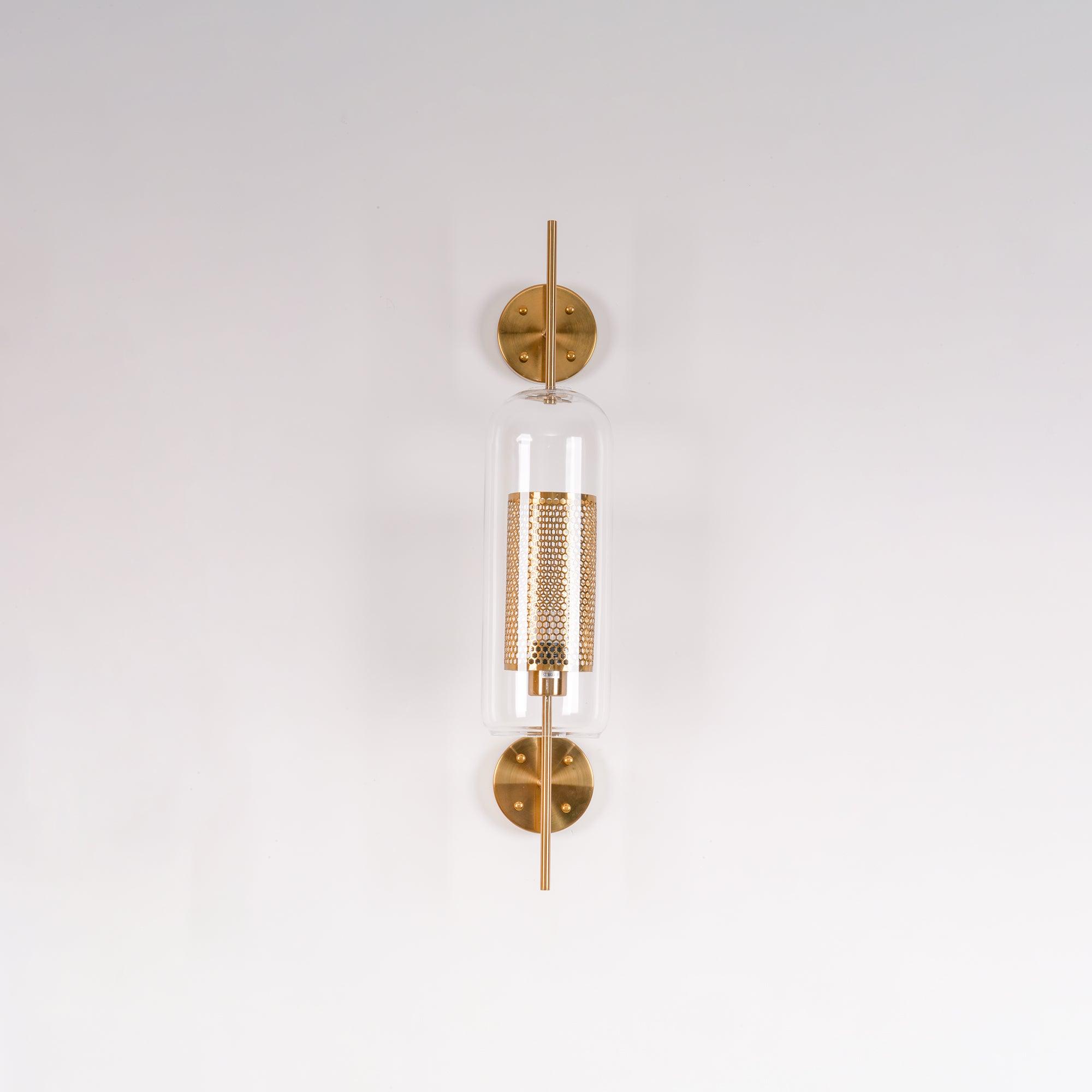 Peta Premium Nordic Art Glass Wall Light