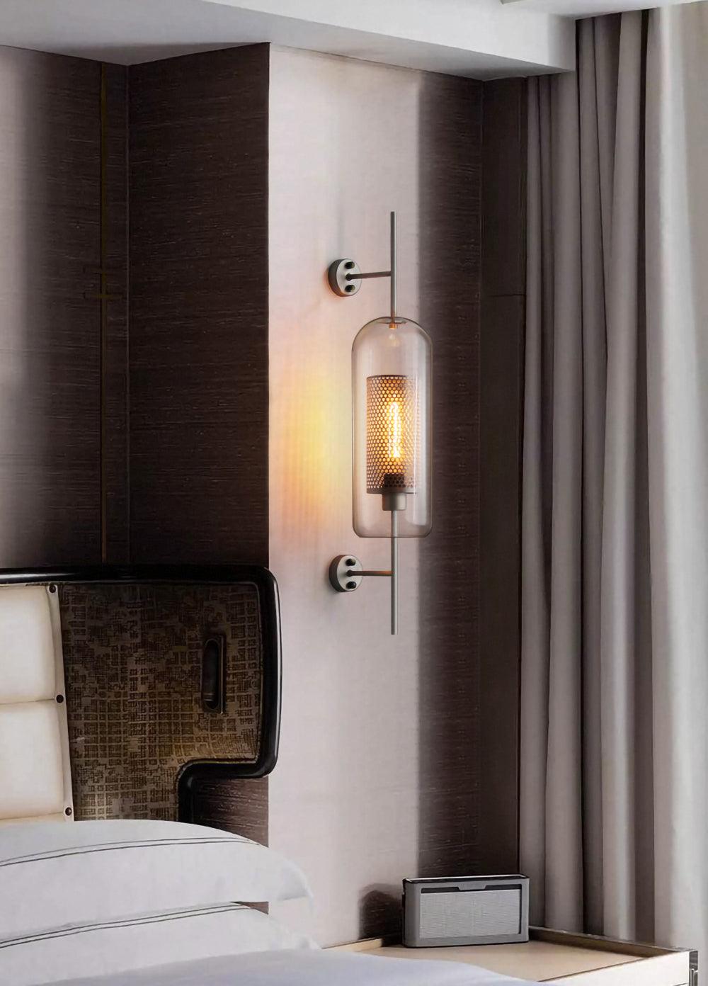 Peta Premium Nordic Art Glass Wall Light
