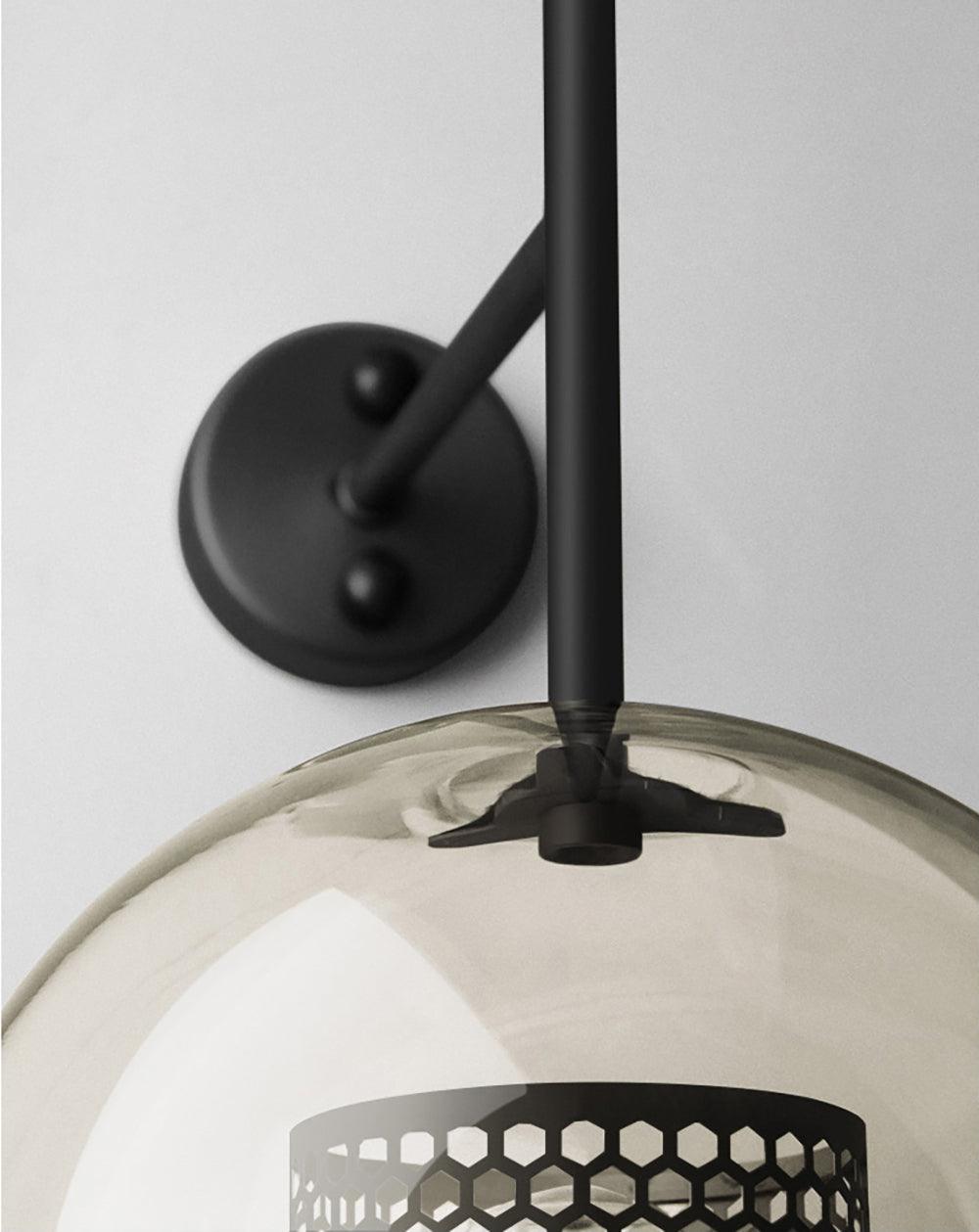 Peta Premium Nordic Art Glass Wall Light