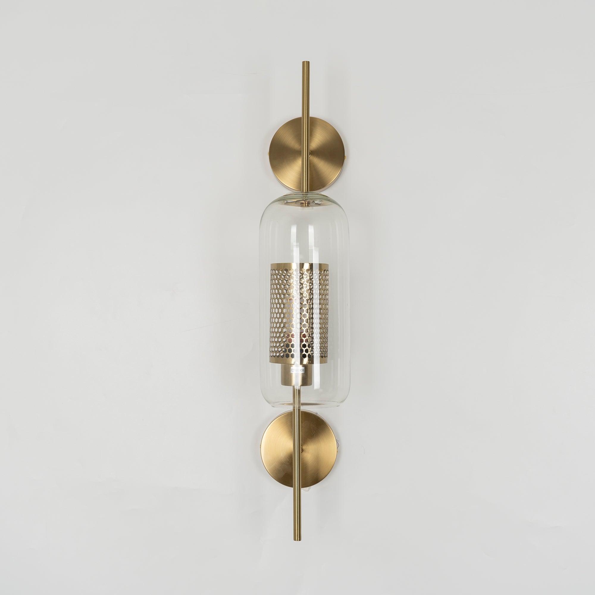 Peta Premium Nordic Art Glass Wall Light