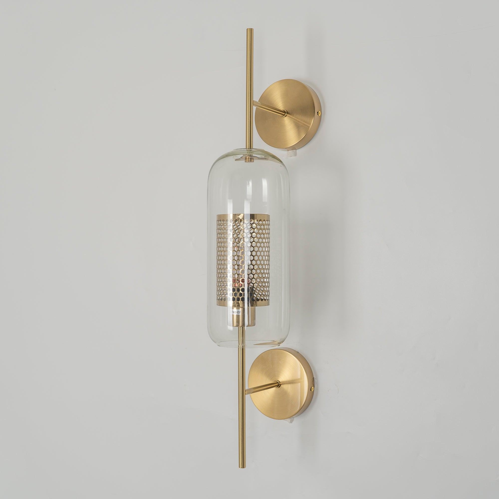 Peta Premium Nordic Art Glass Wall Light
