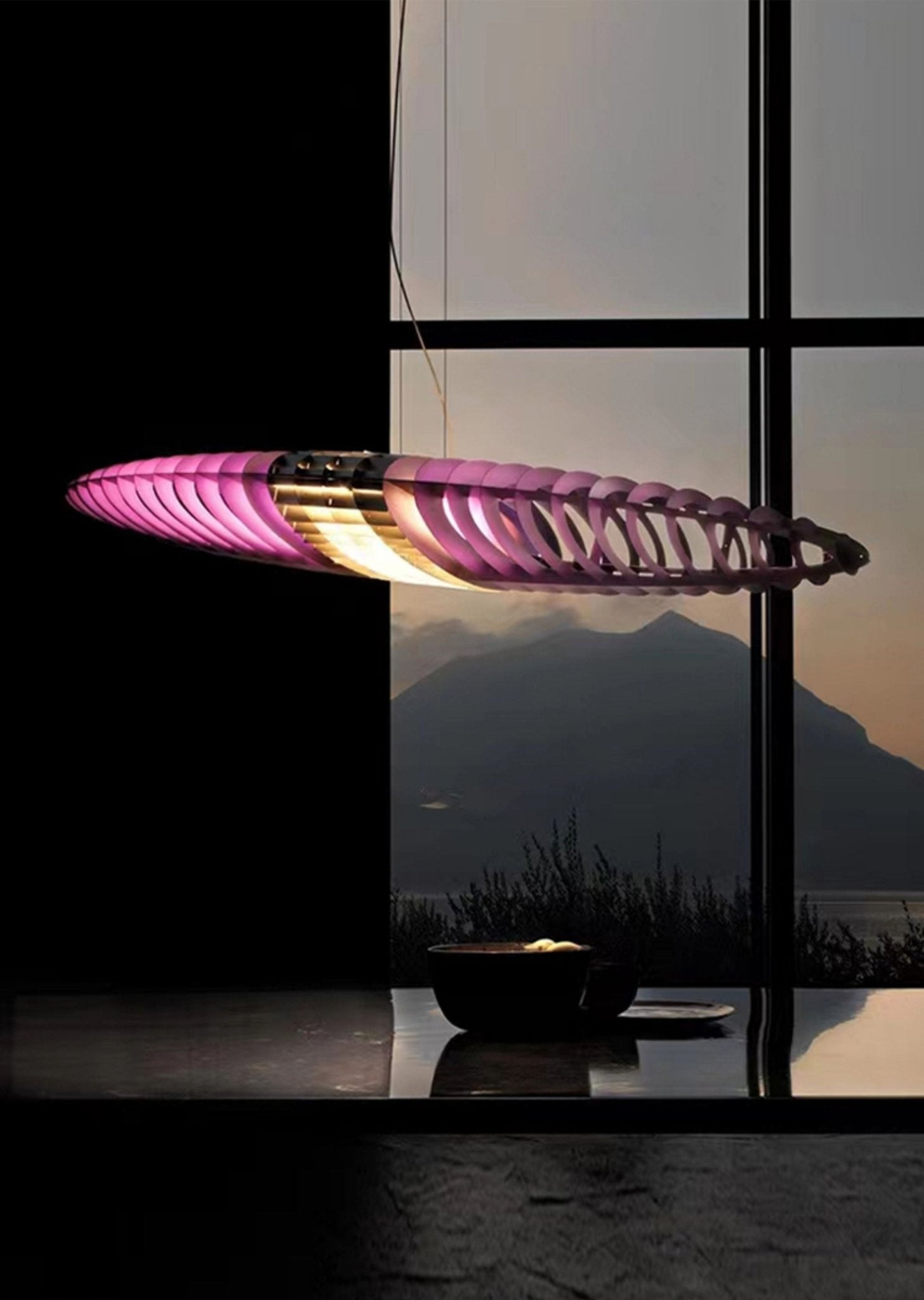 Chroma Glide Suspension Pendant Lamp
