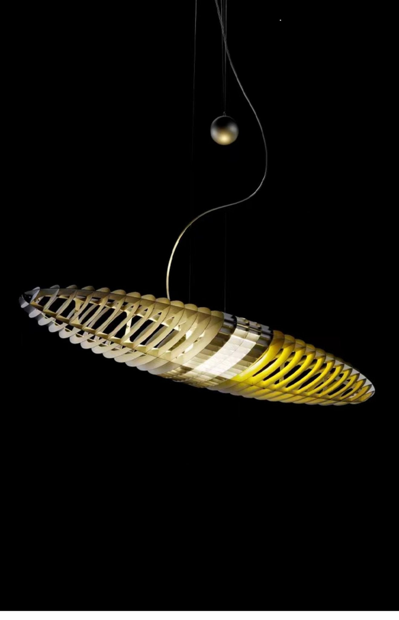 Chroma Glide Suspension Pendant Lamp
