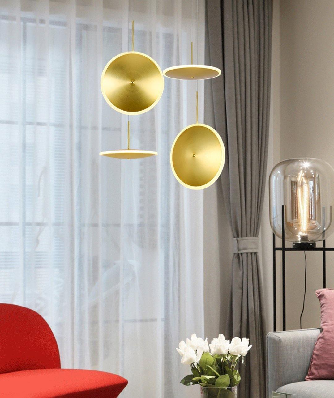 Uvenisra Modern Minimalist Dish Pendant Light