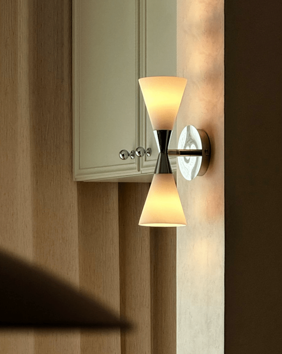 Dureline Double Cone Wall Sconce