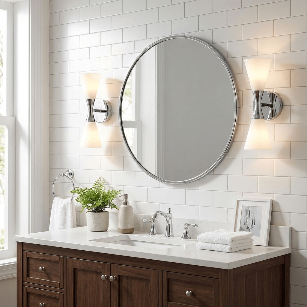 Dureline Double Cone Wall Sconce