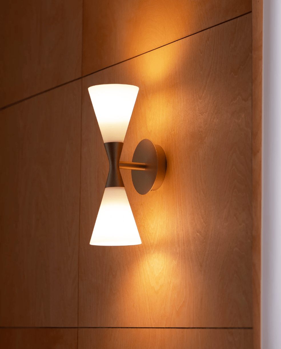 Dureline Double Cone Wall Sconce