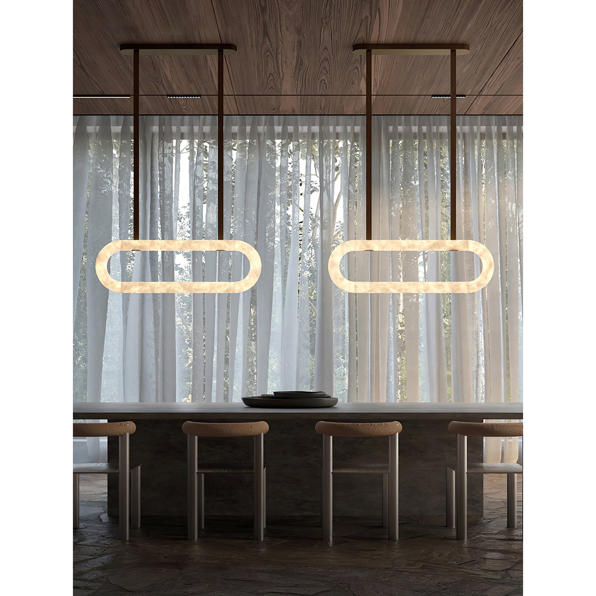 Solis Alabaster Chandelier