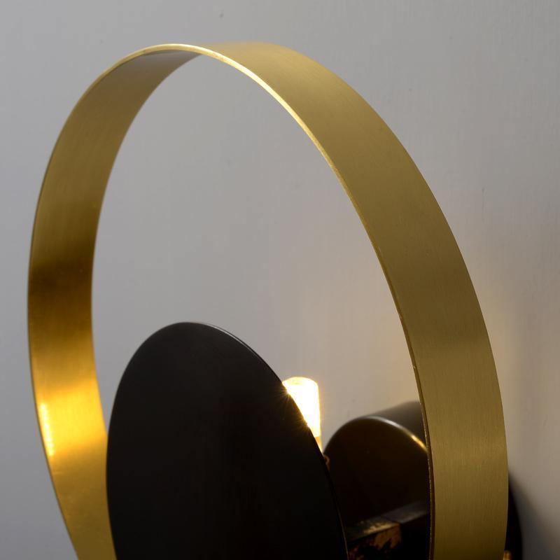 Erliren Modern Minimalist Circle Wall Lamp