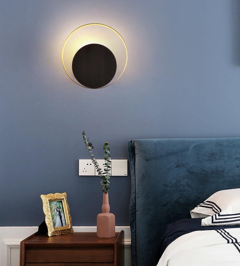 Erliren Modern Minimalist Circle Wall Lamp