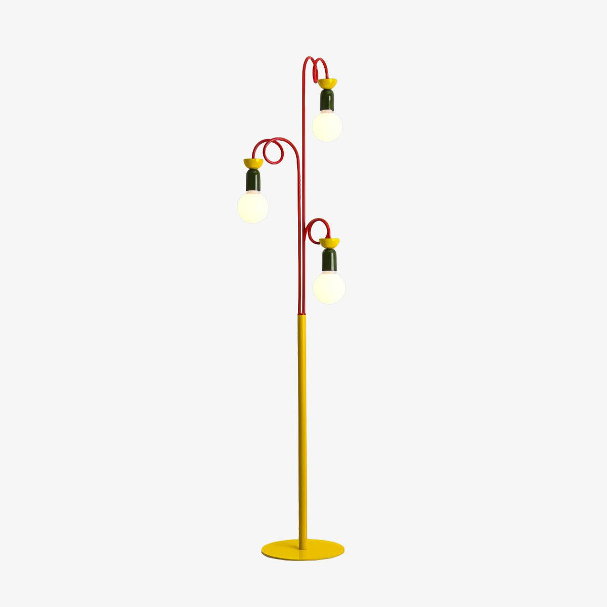 Erzoril Industrial Iron Floor Lamp