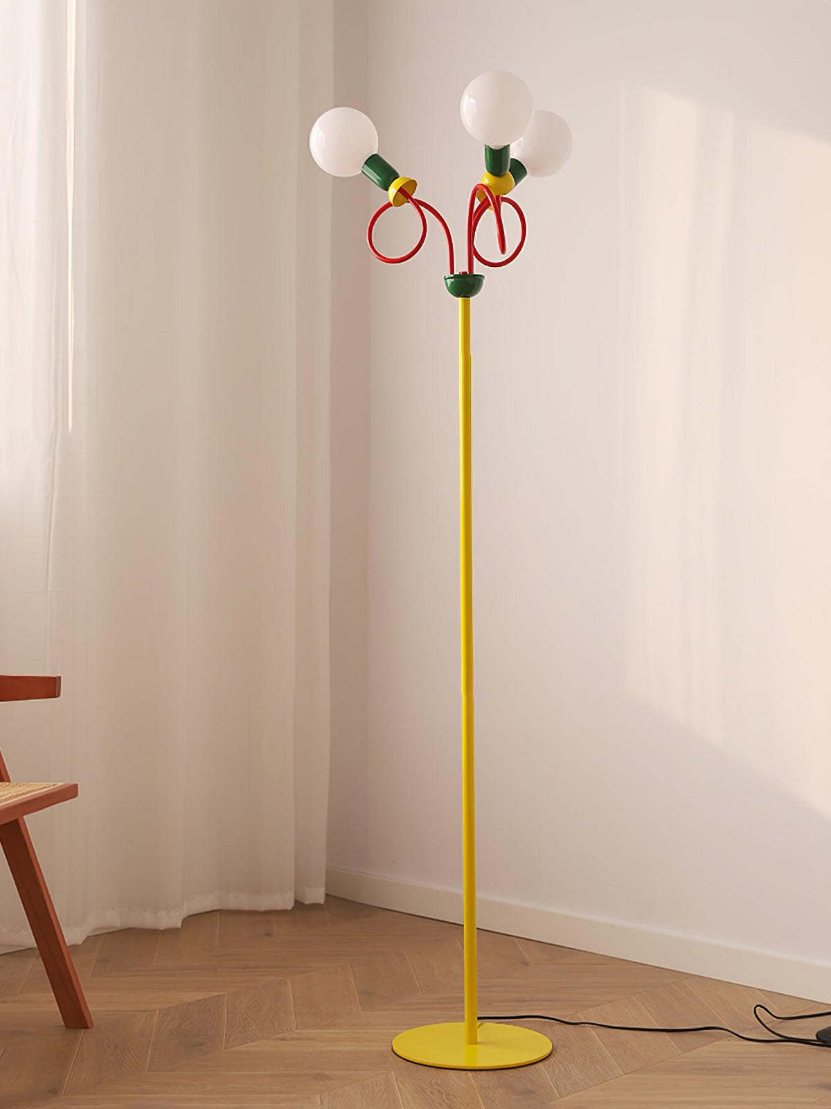 Erzoril Industrial Iron Floor Lamp