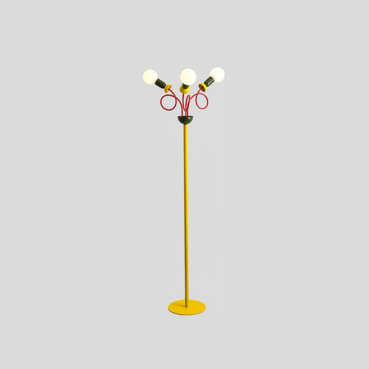 Erzoril Industrial Iron Floor Lamp