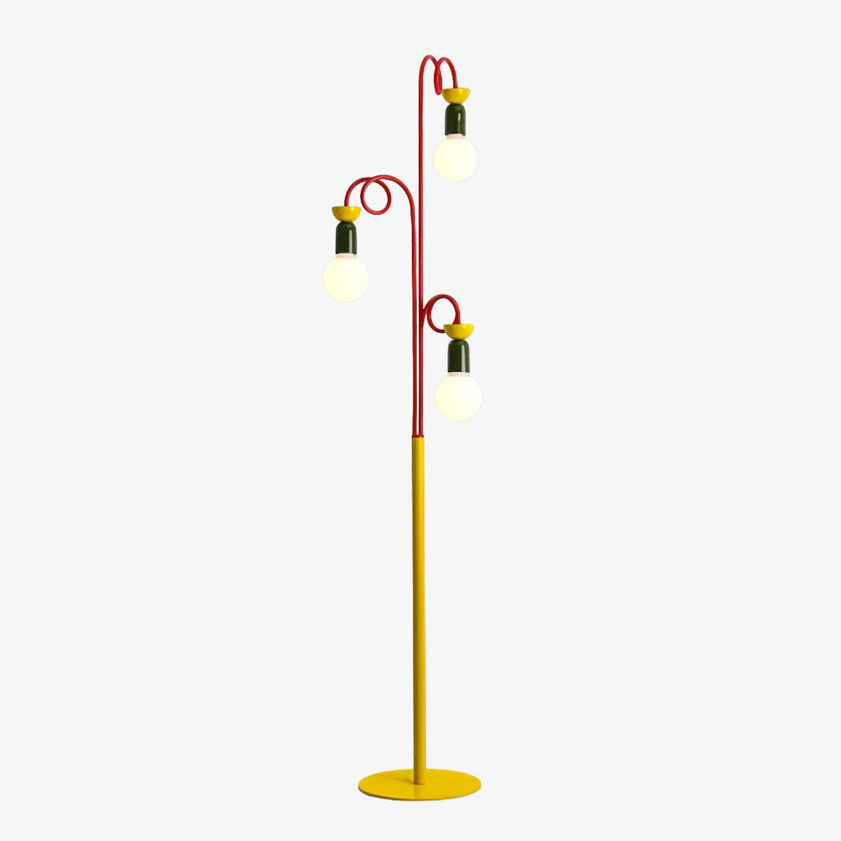 Erzoril Industrial Iron Floor Lamp