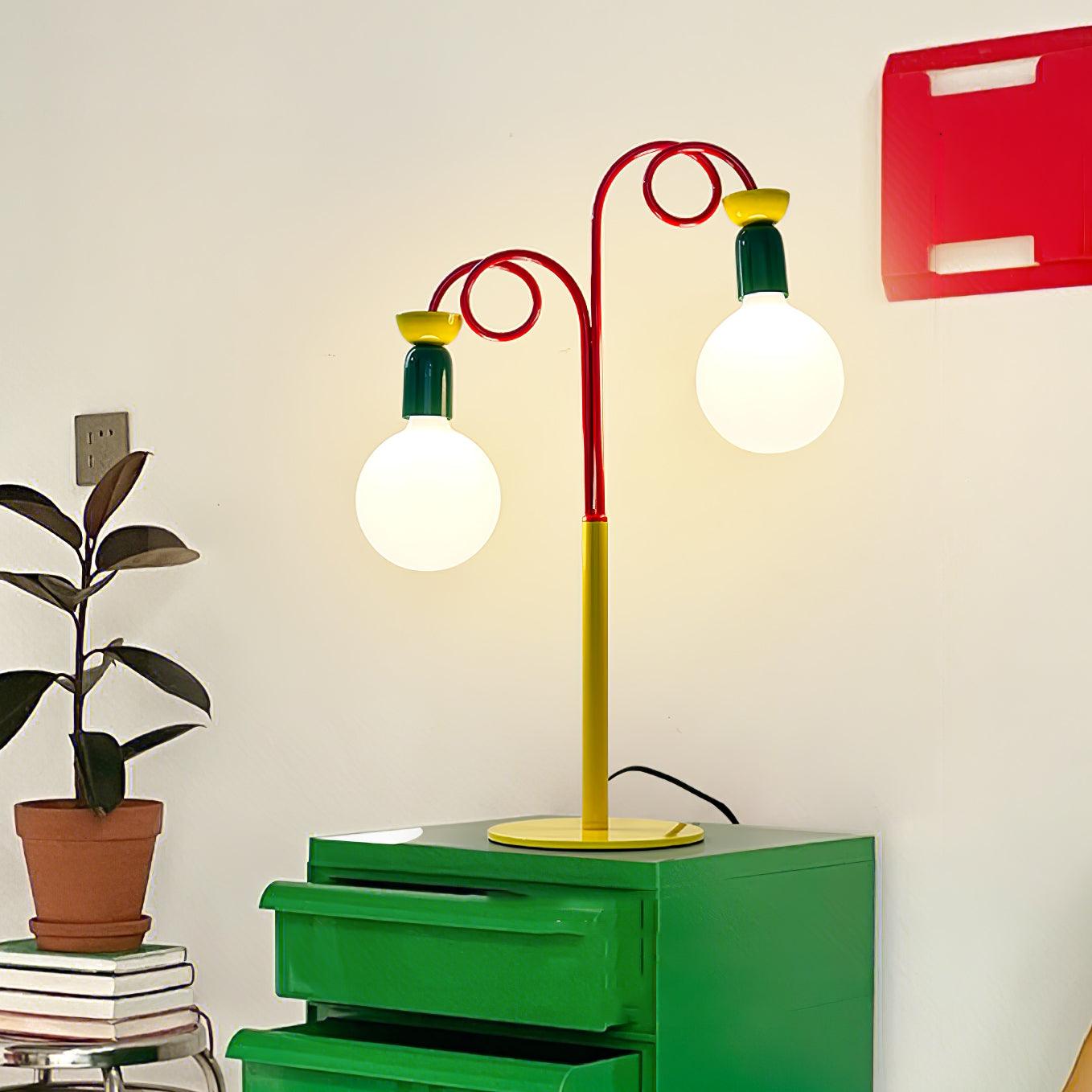 Trilo Glass Playful Table Lamp