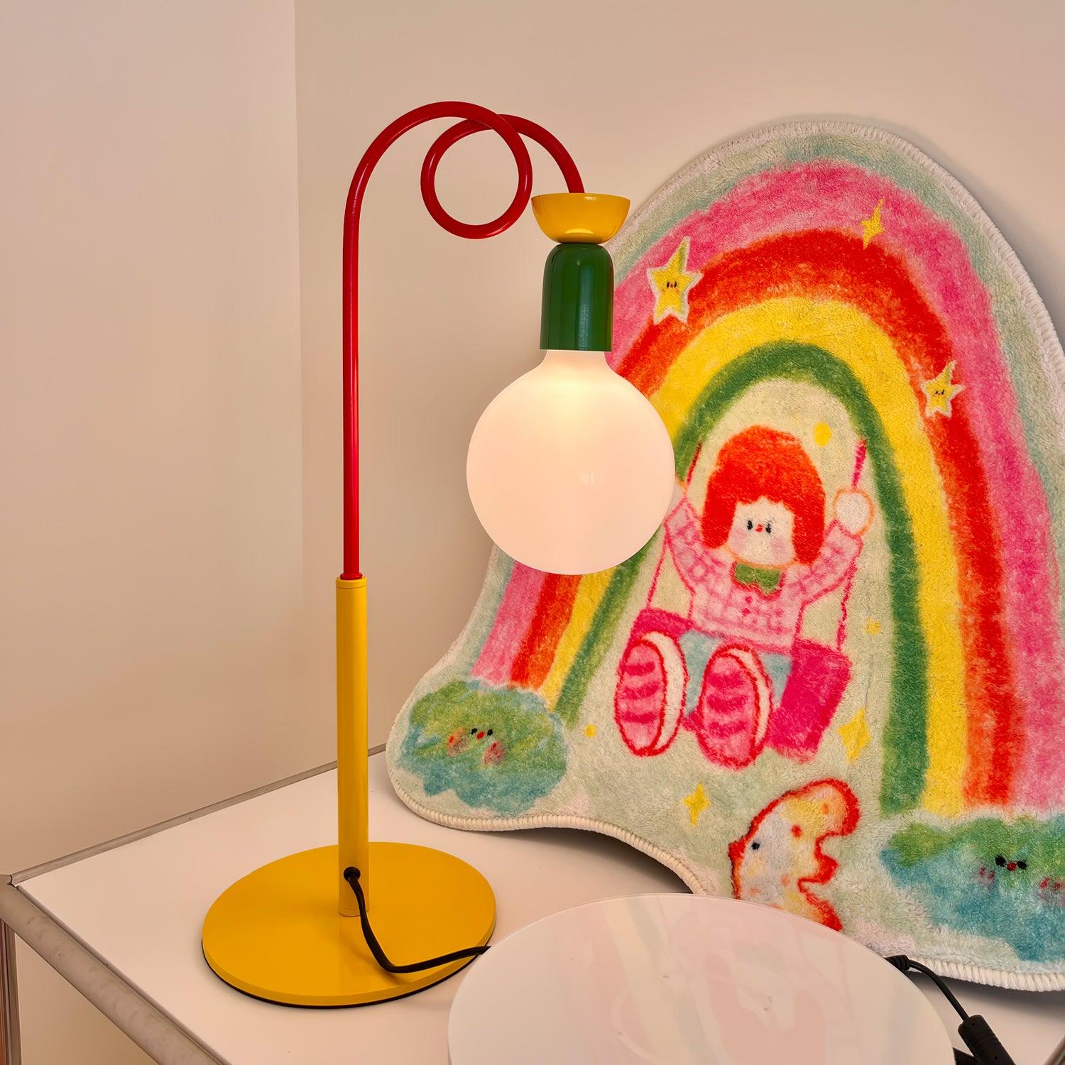 Trilo Glass Playful Table Lamp