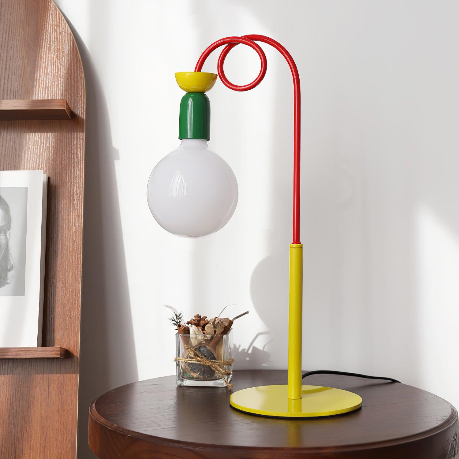 Trilo Glass Playful Table Lamp