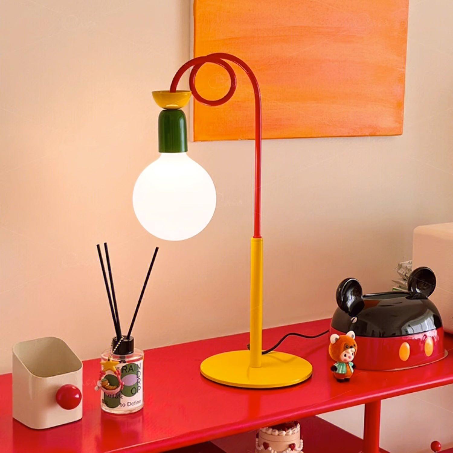 Trilo Glass Playful Table Lamp