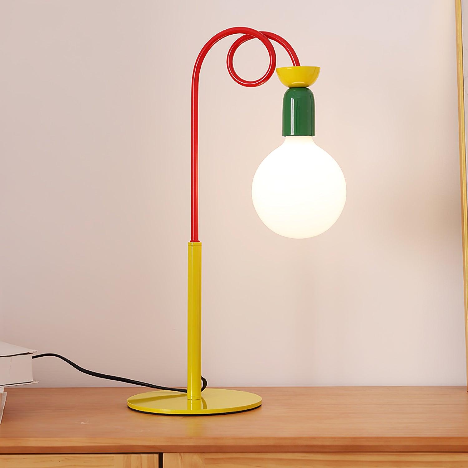 Trilo Glass Playful Table Lamp