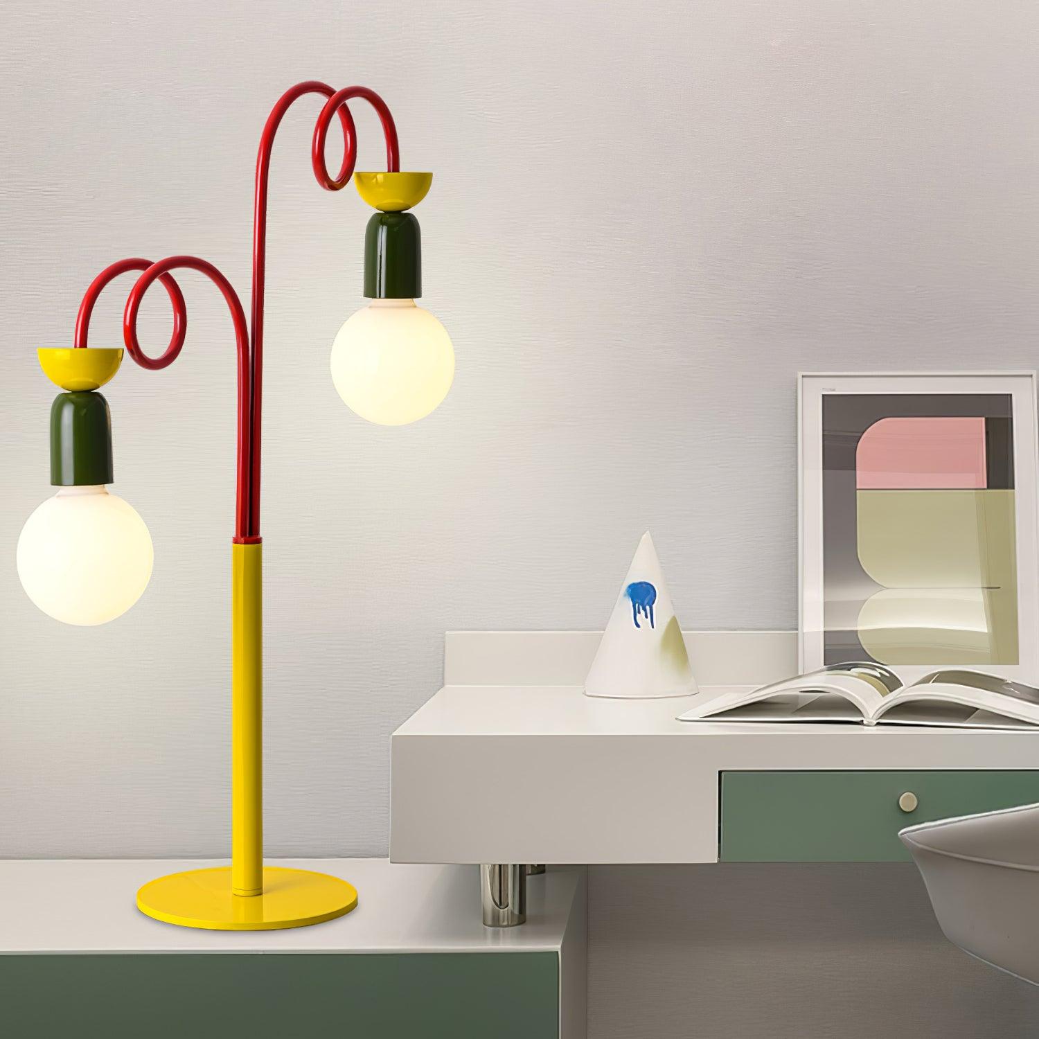 Trilo Glass Playful Table Lamp
