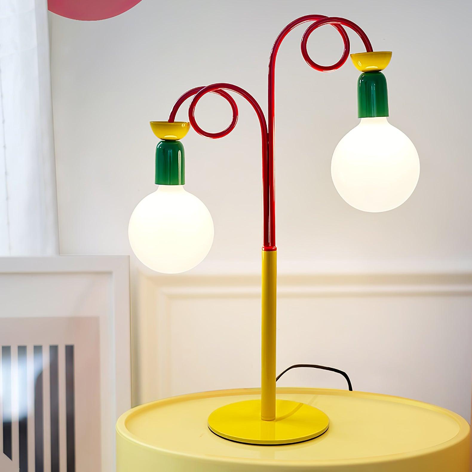 Trilo Glass Playful Table Lamp