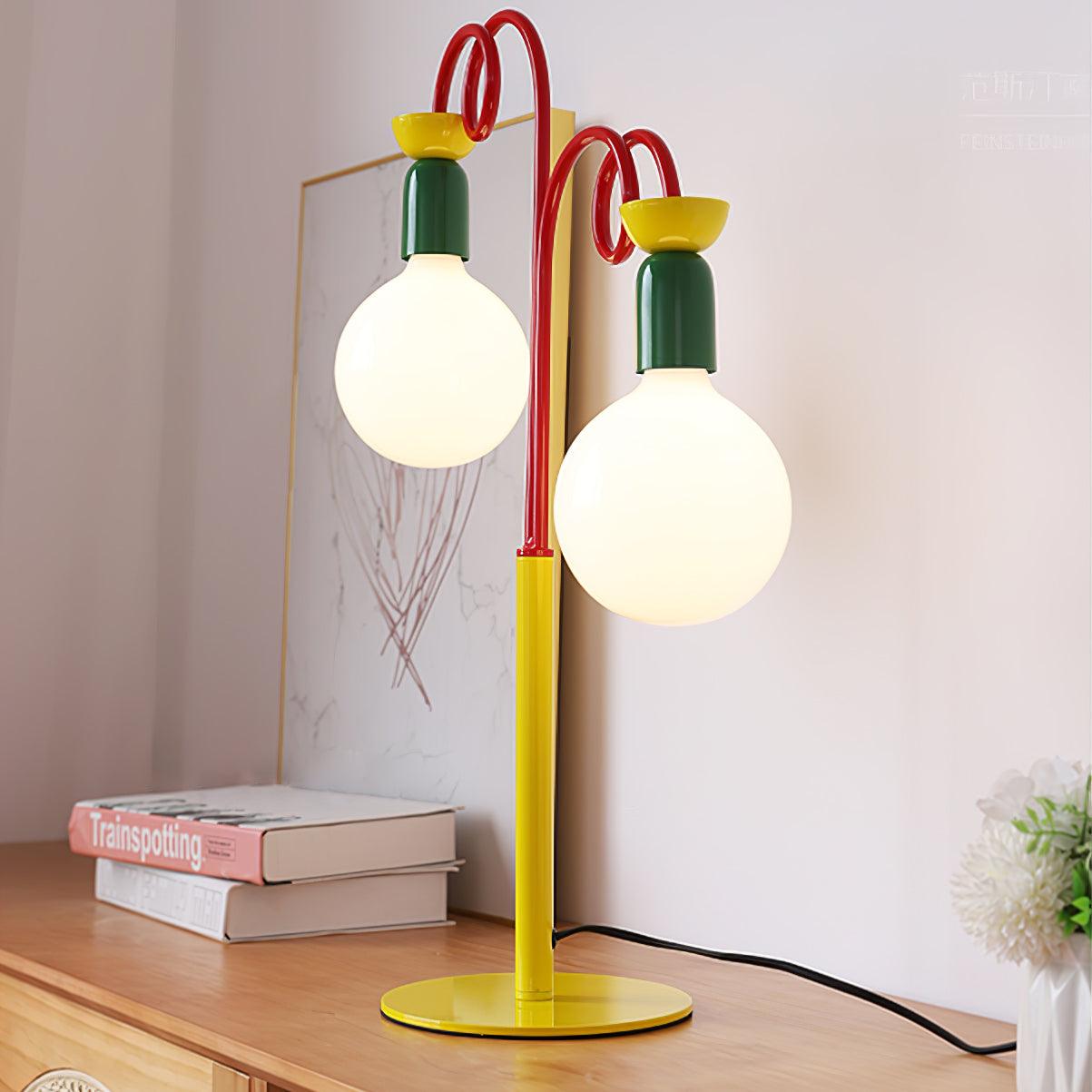 Trilo Glass Playful Table Lamp