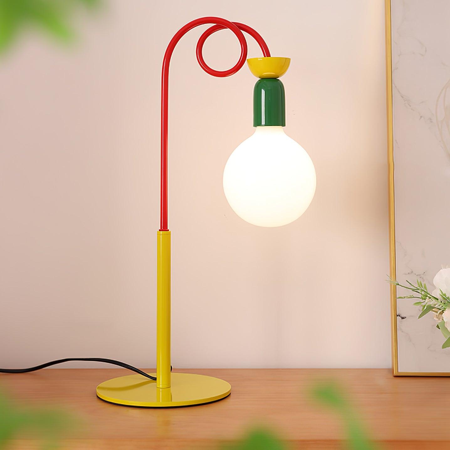 Trilo Glass Playful Table Lamp