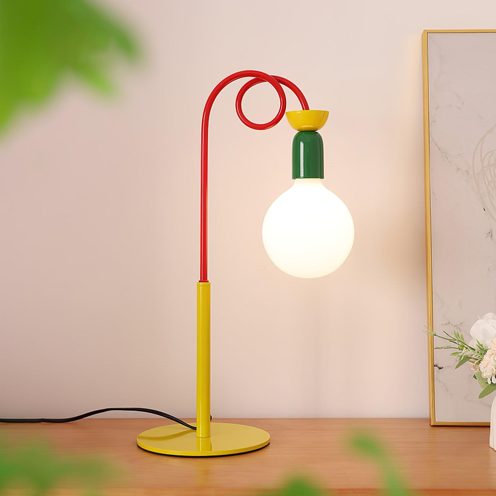 Trilo Glass Playful Table Lamp