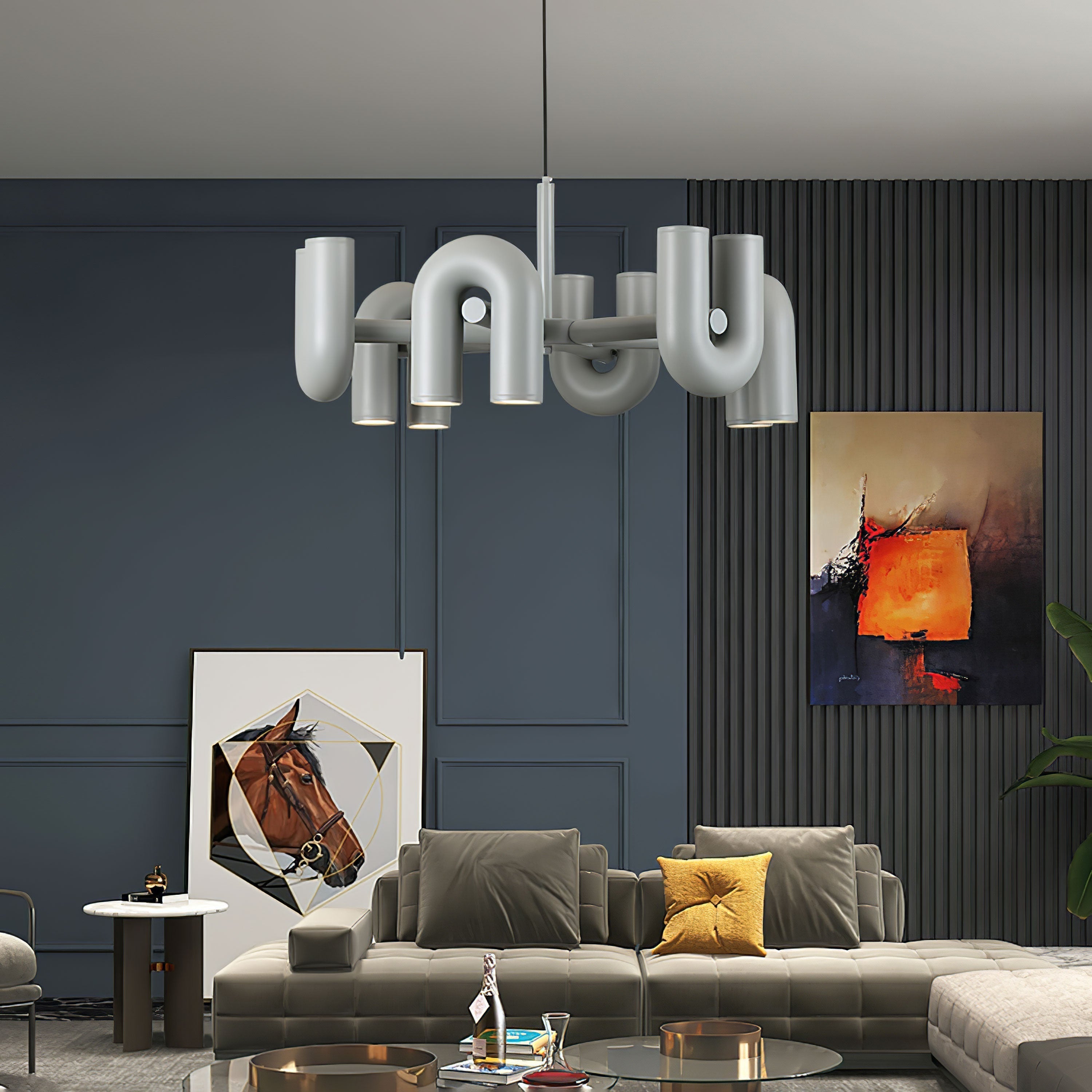Soroissa Chandelier Cirkus U Shape
