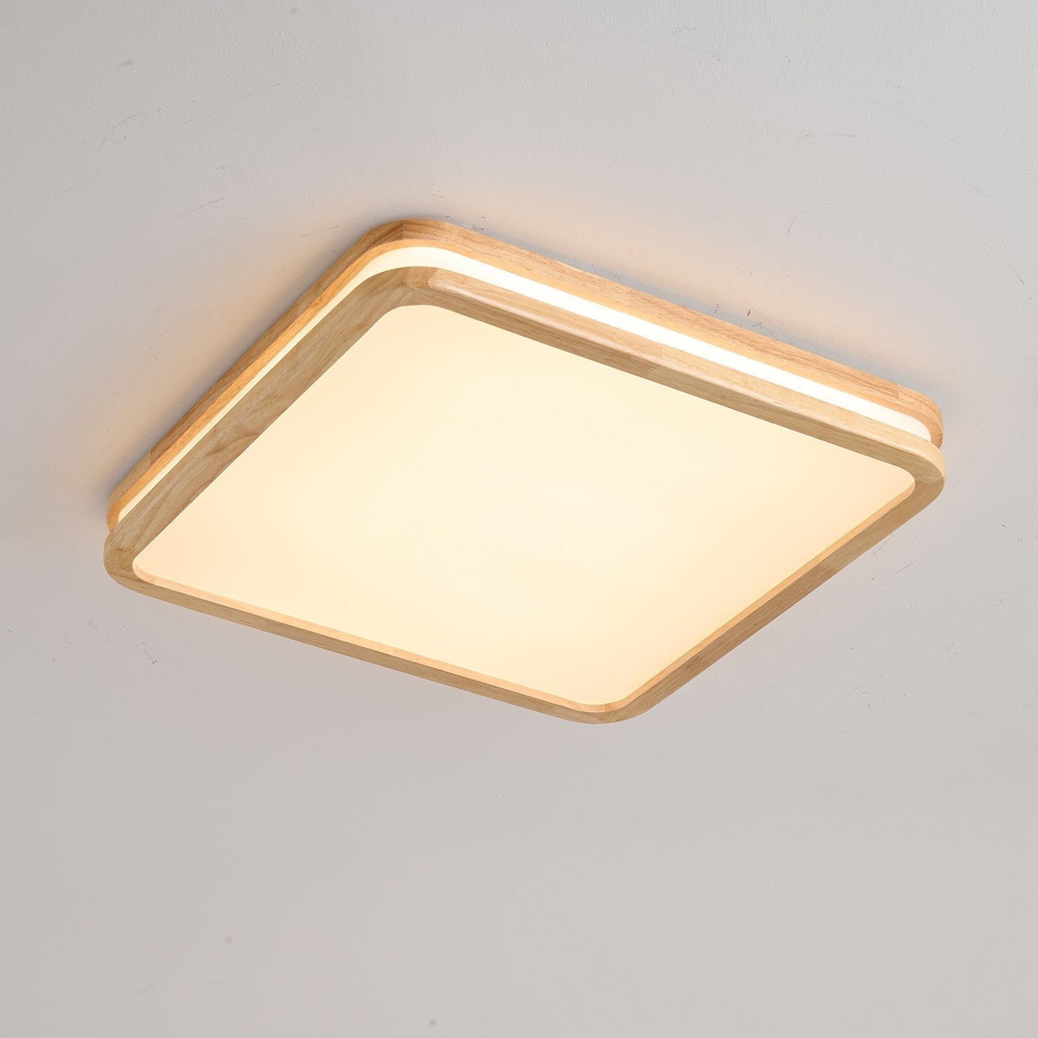 Nysilos Modern Minimalist Wood Ceiling Light