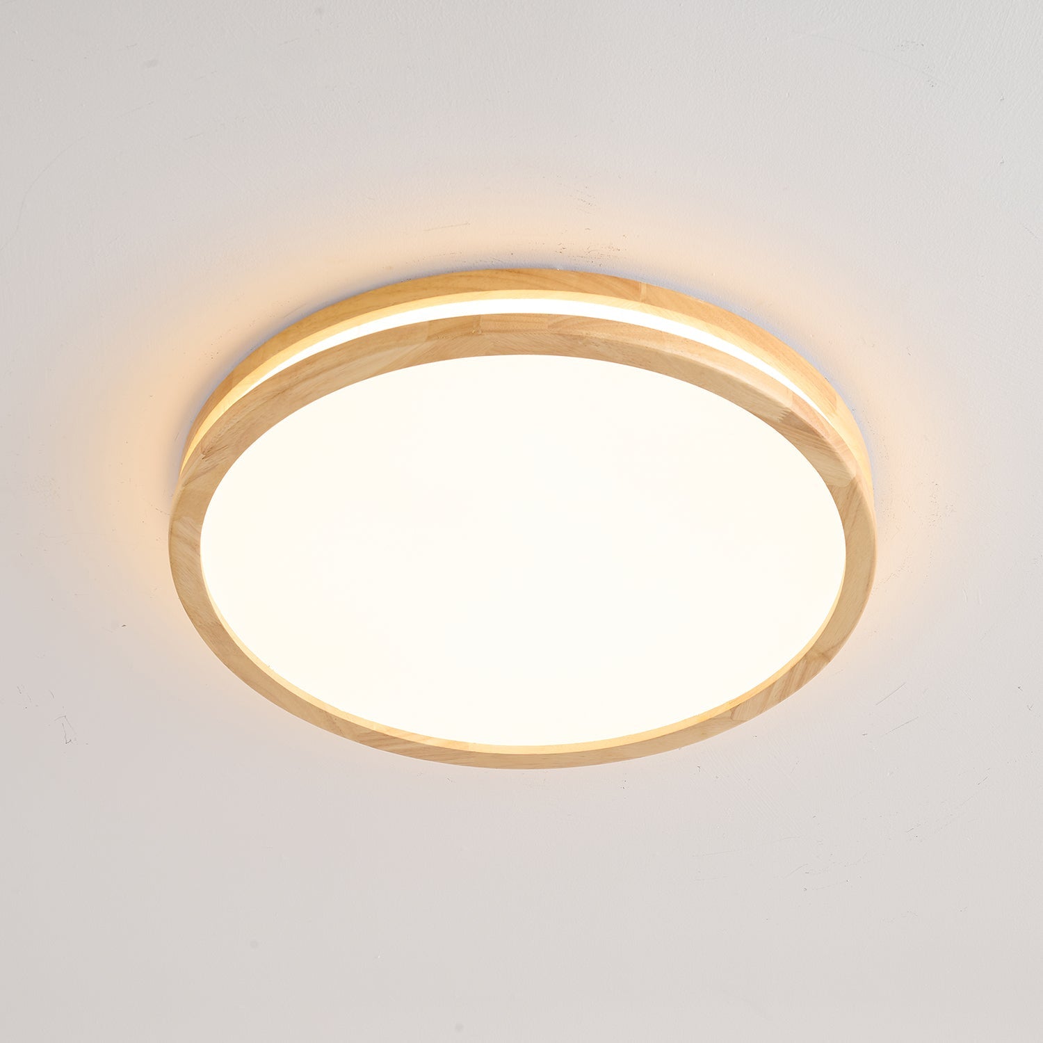 Nysilos Modern Minimalist Wood Ceiling Light