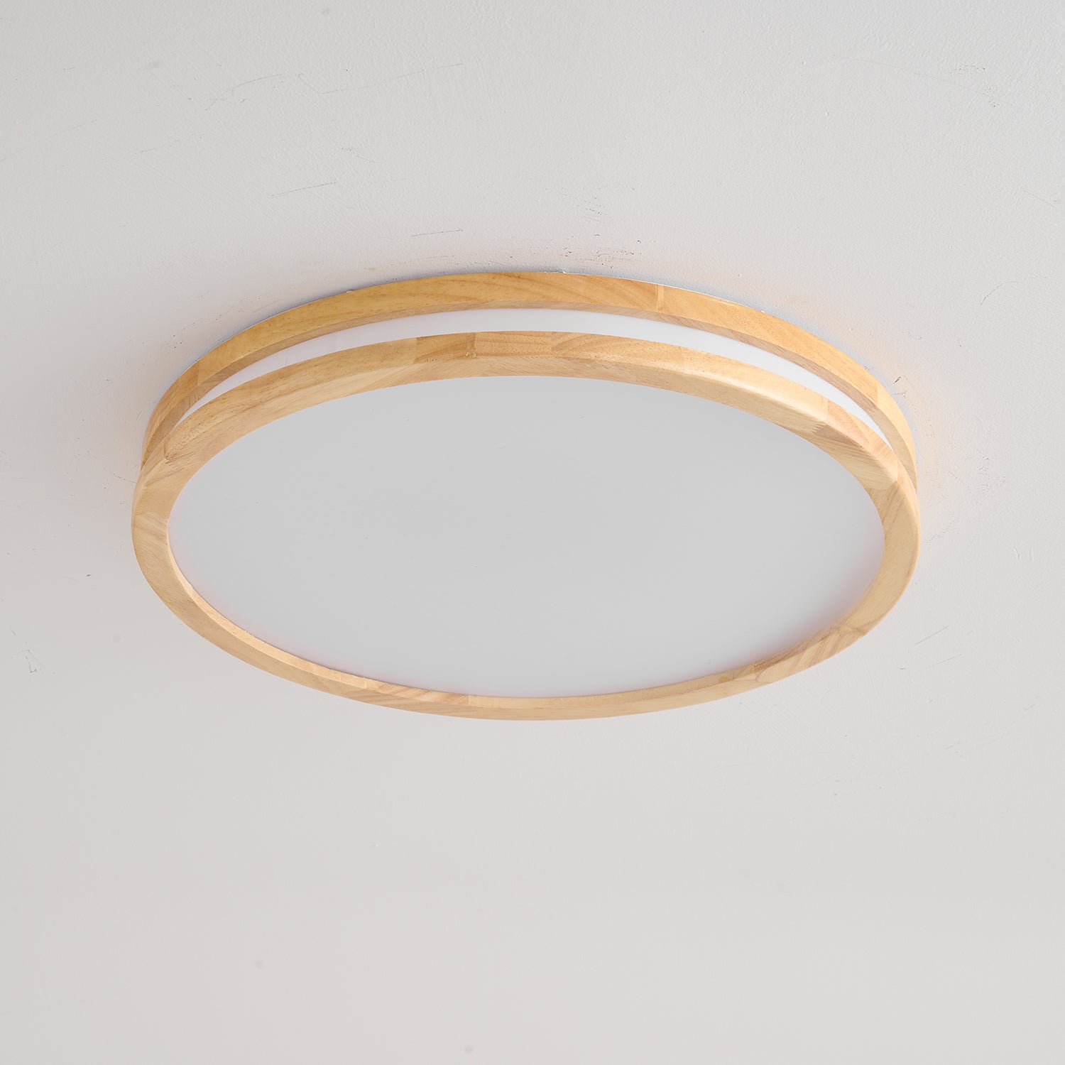 Nysilos Modern Minimalist Wood Ceiling Light