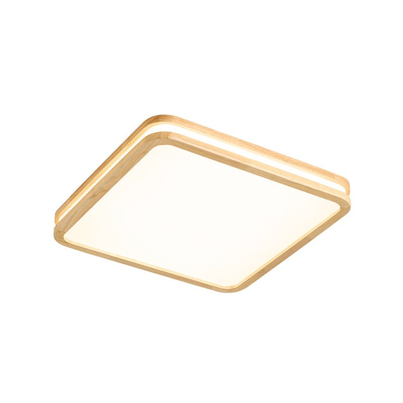 Nysilos Modern Minimalist Wood Ceiling Light