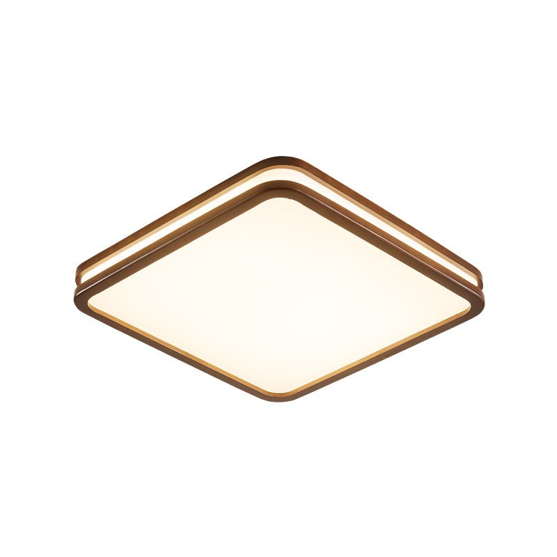 Nysilos Modern Minimalist Wood Ceiling Light