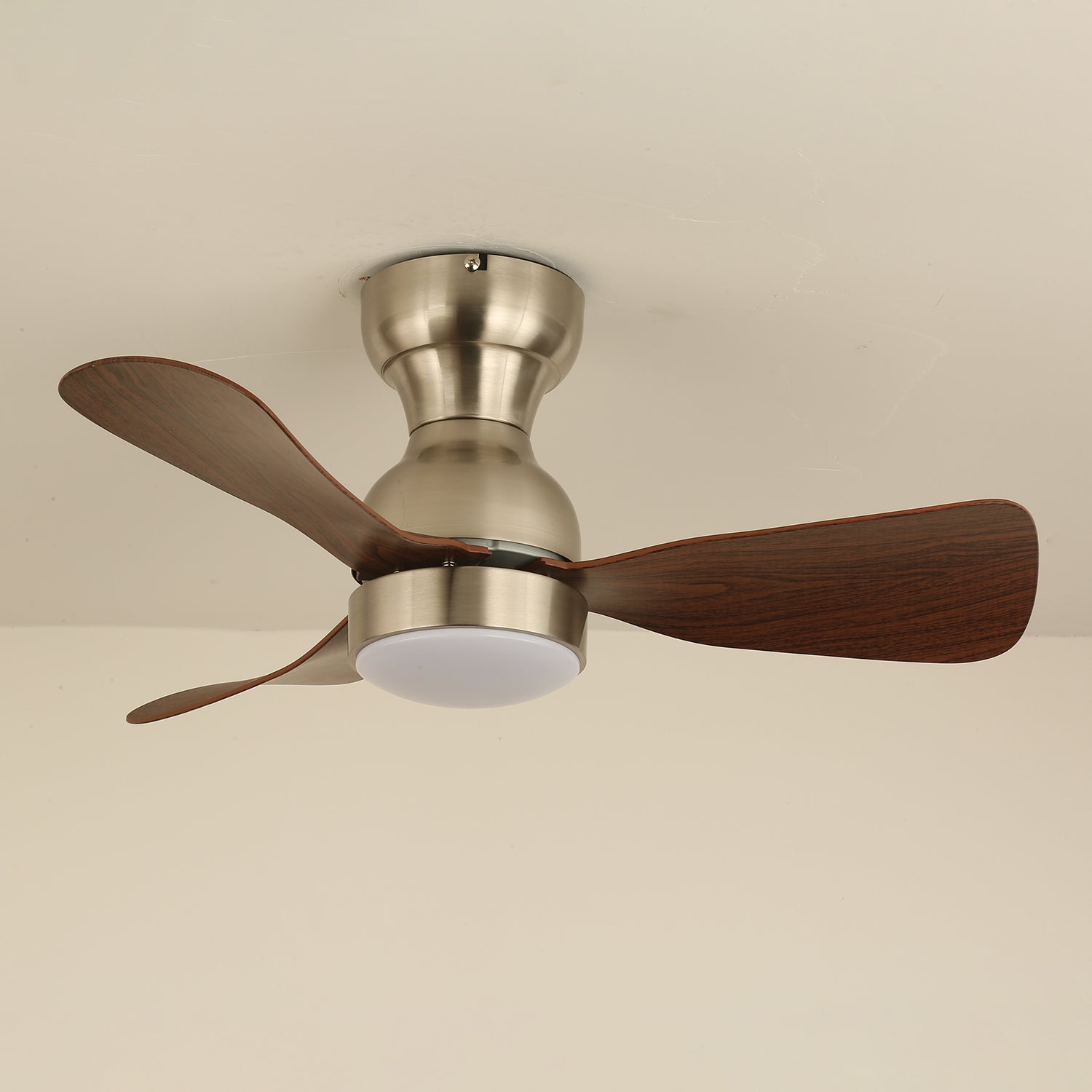 Aurdorus Modern Wood Ceiling Fan Light