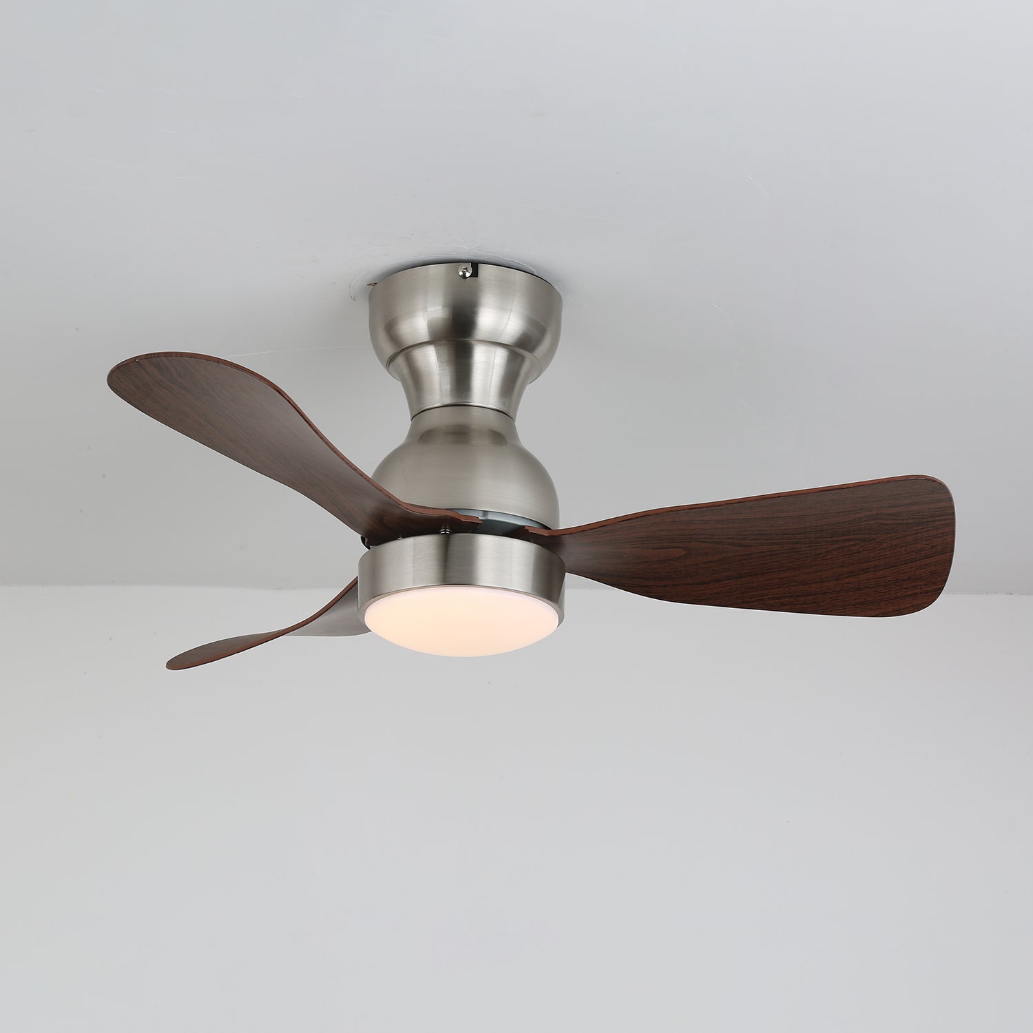 Aurdorus Modern Wood Ceiling Fan Light
