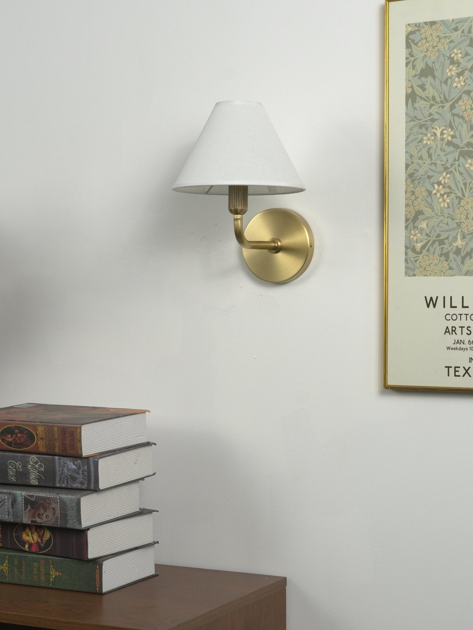 Solivelle Brass Wall Sconce