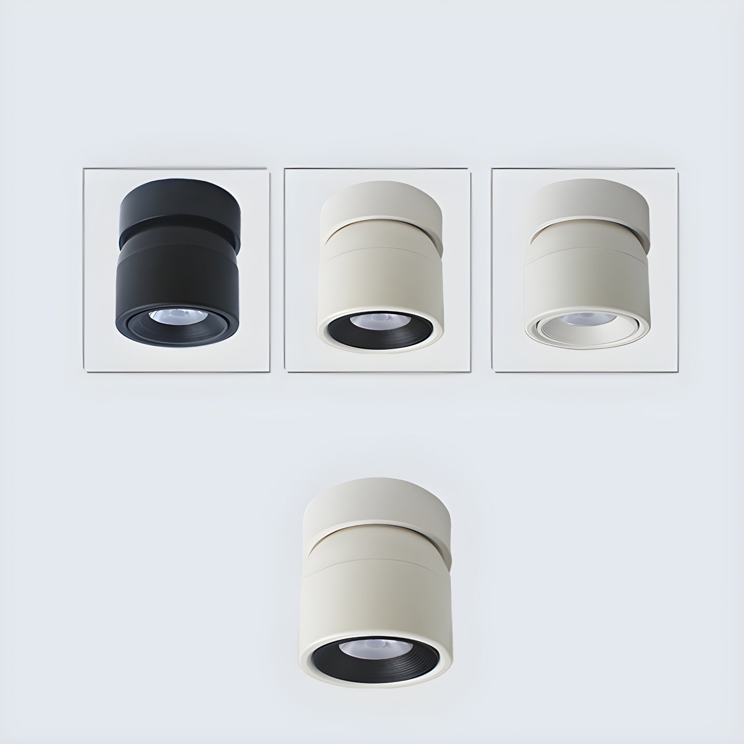 Clara Modern Minimalist Rotating Surface Downlight Ceiling lamp