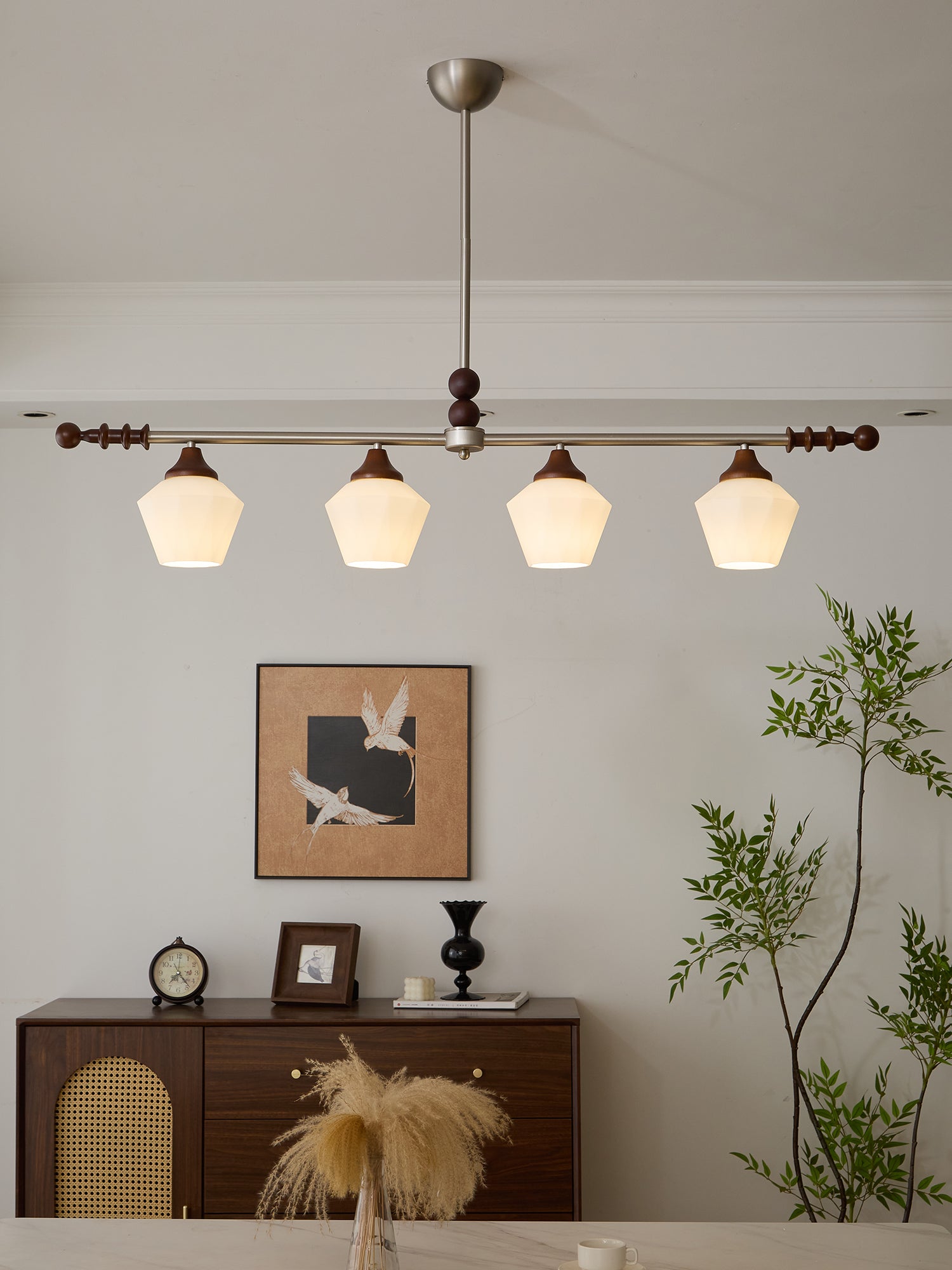 Vosole Traditional Elegance Vintage Wood Chandelier