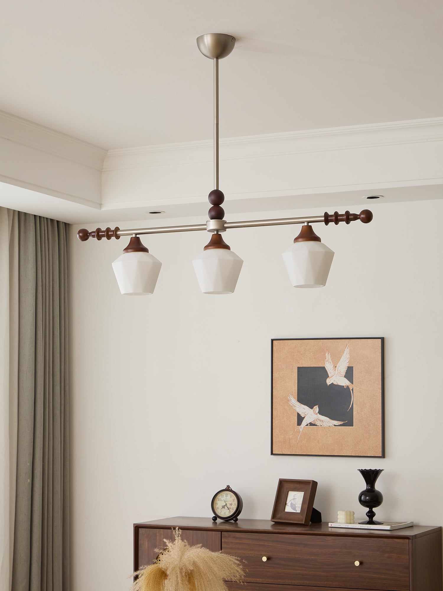 Vosole Traditional Elegance Vintage Wood Chandelier