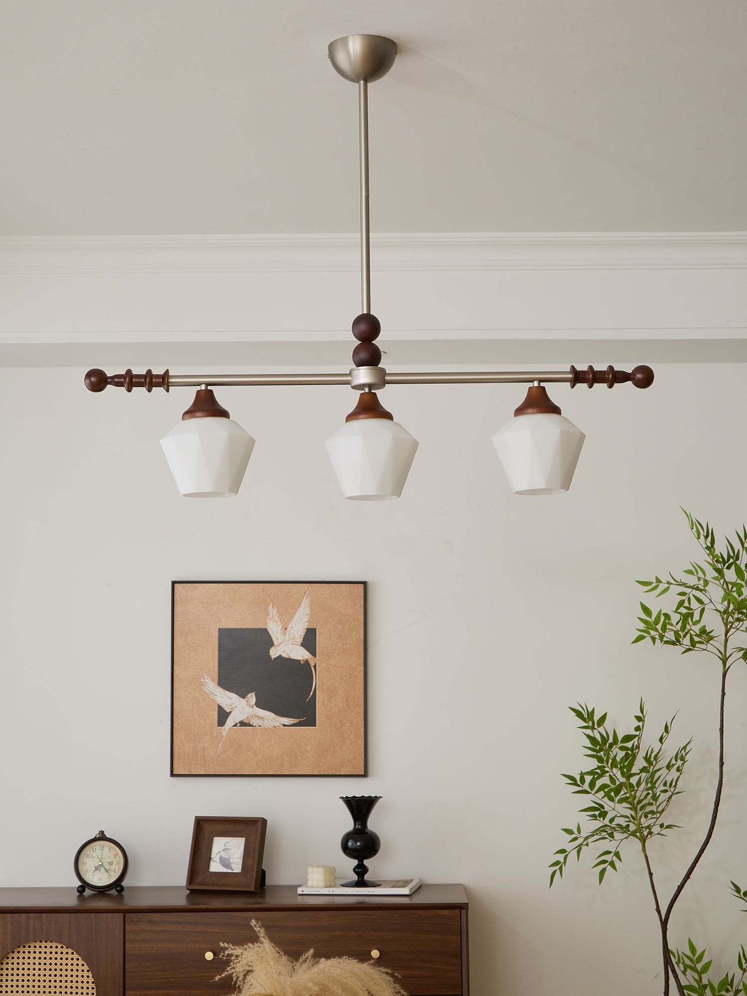 Vosole Traditional Elegance Vintage Wood Chandelier