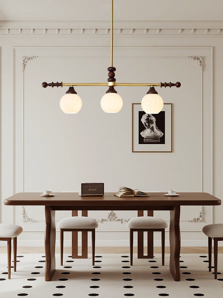 Vosole Traditional Elegance Vintage Wood Chandelier