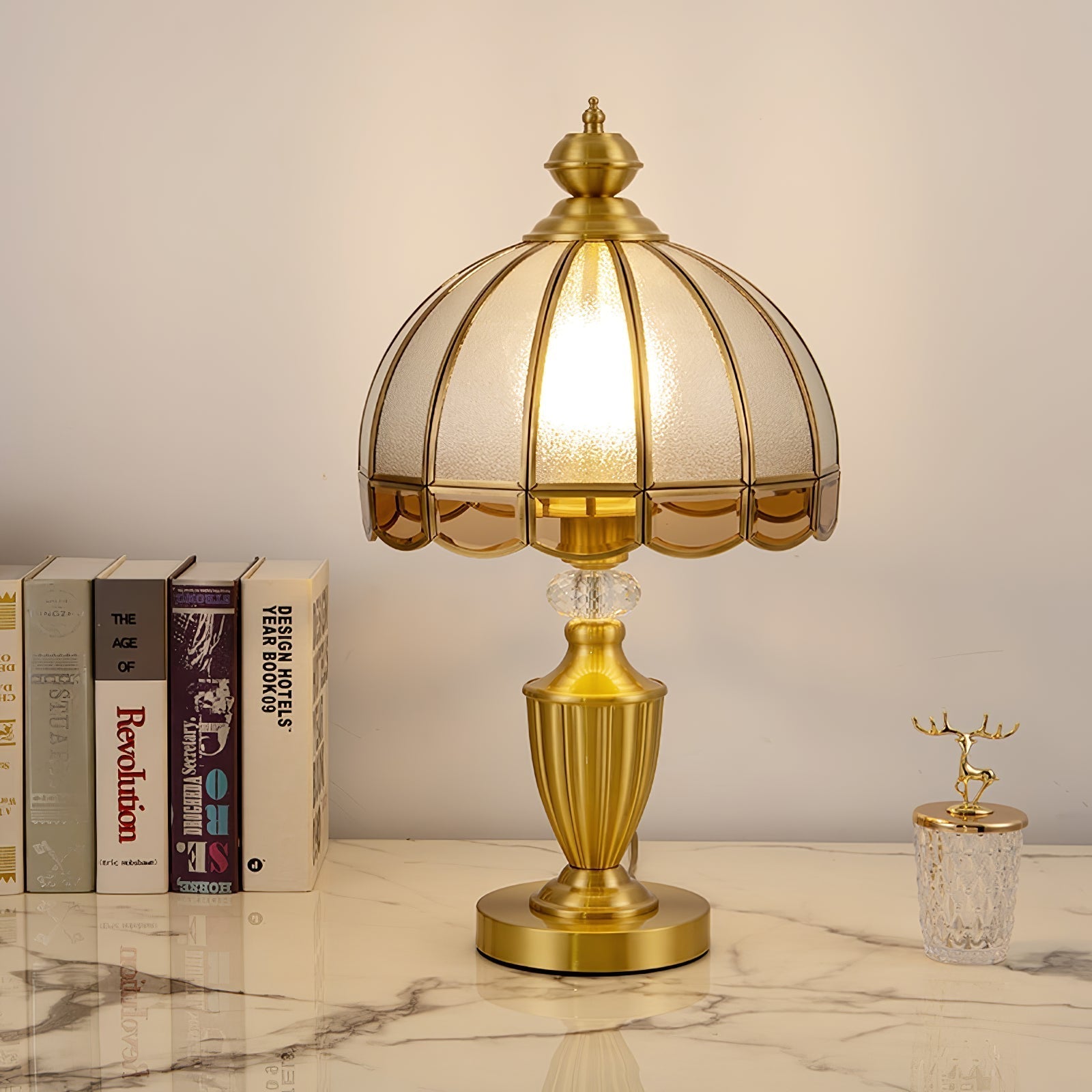 Opaline Glass Classic Table Lamp