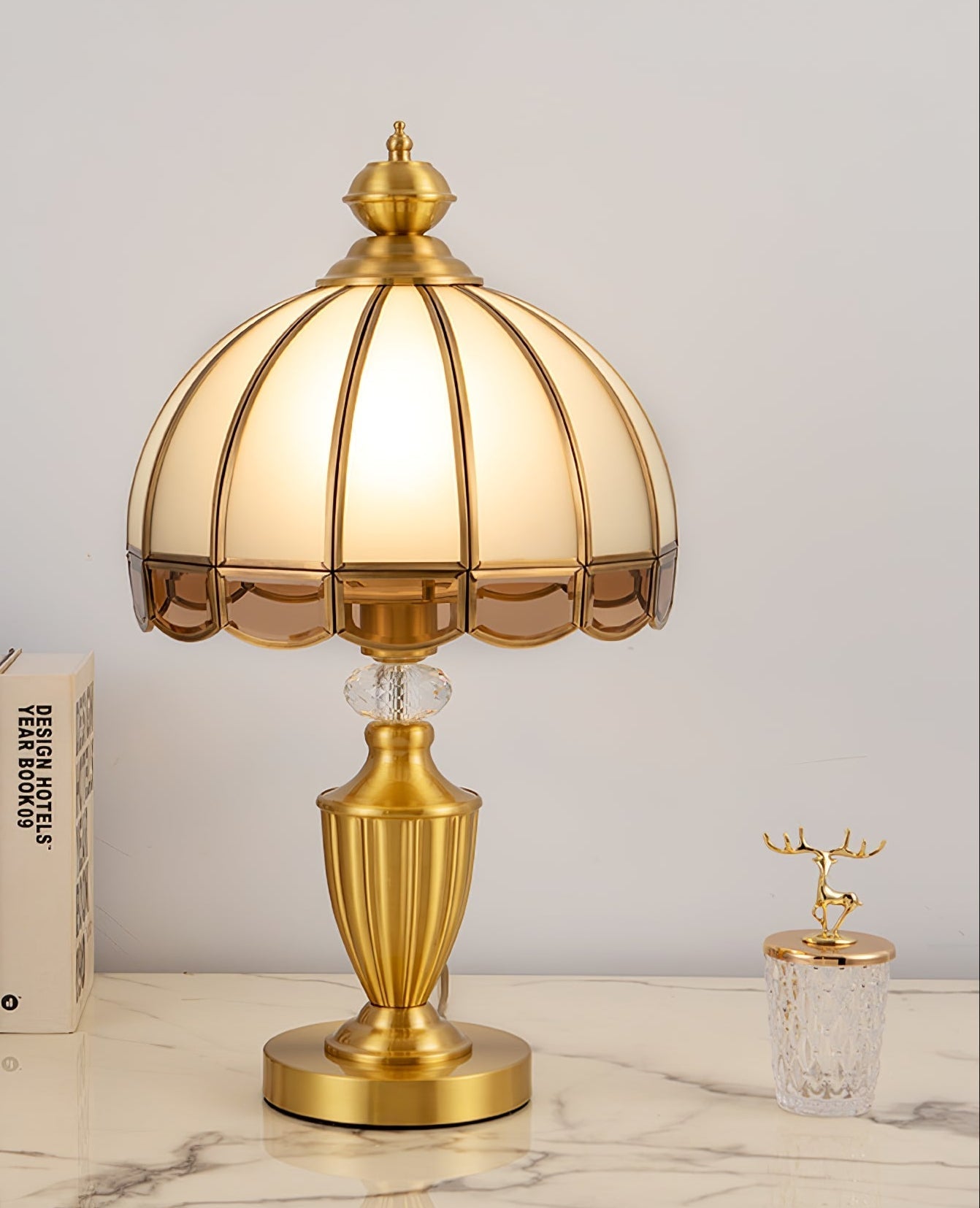 Opaline Glass Classic Table Lamp