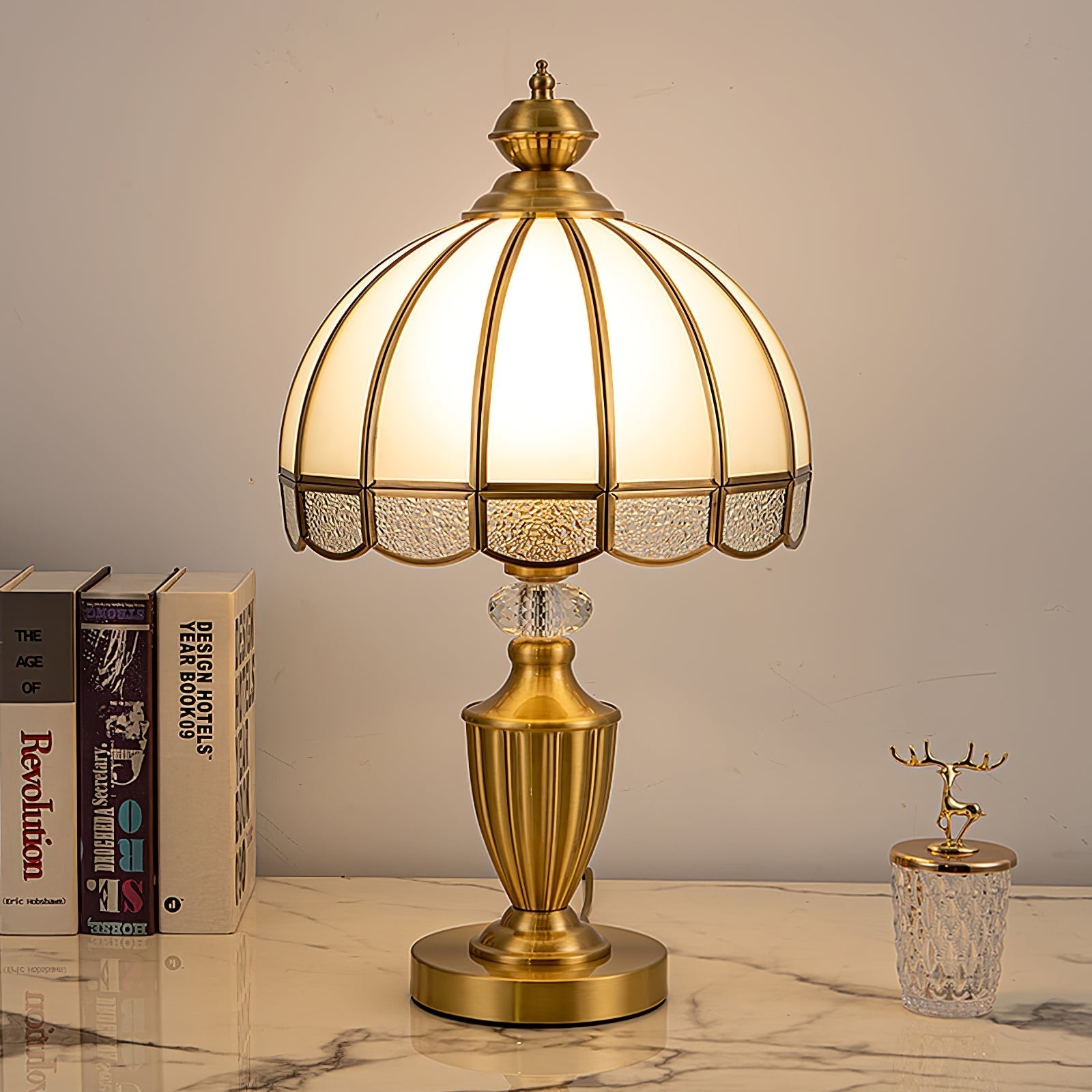 Opaline Glass Classic Table Lamp