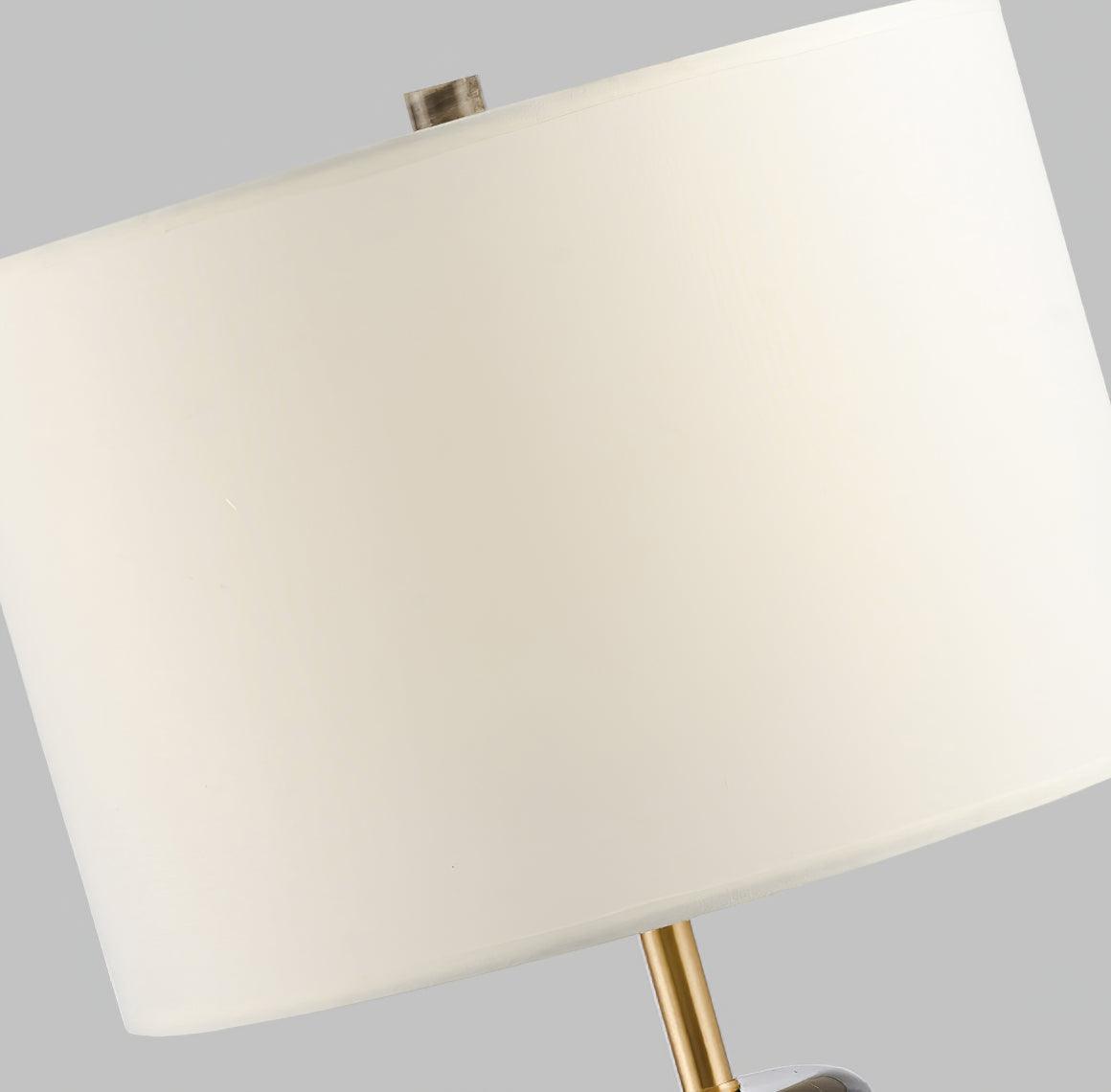 Katherine Modern Marble Table Lamp - Neutral Decor