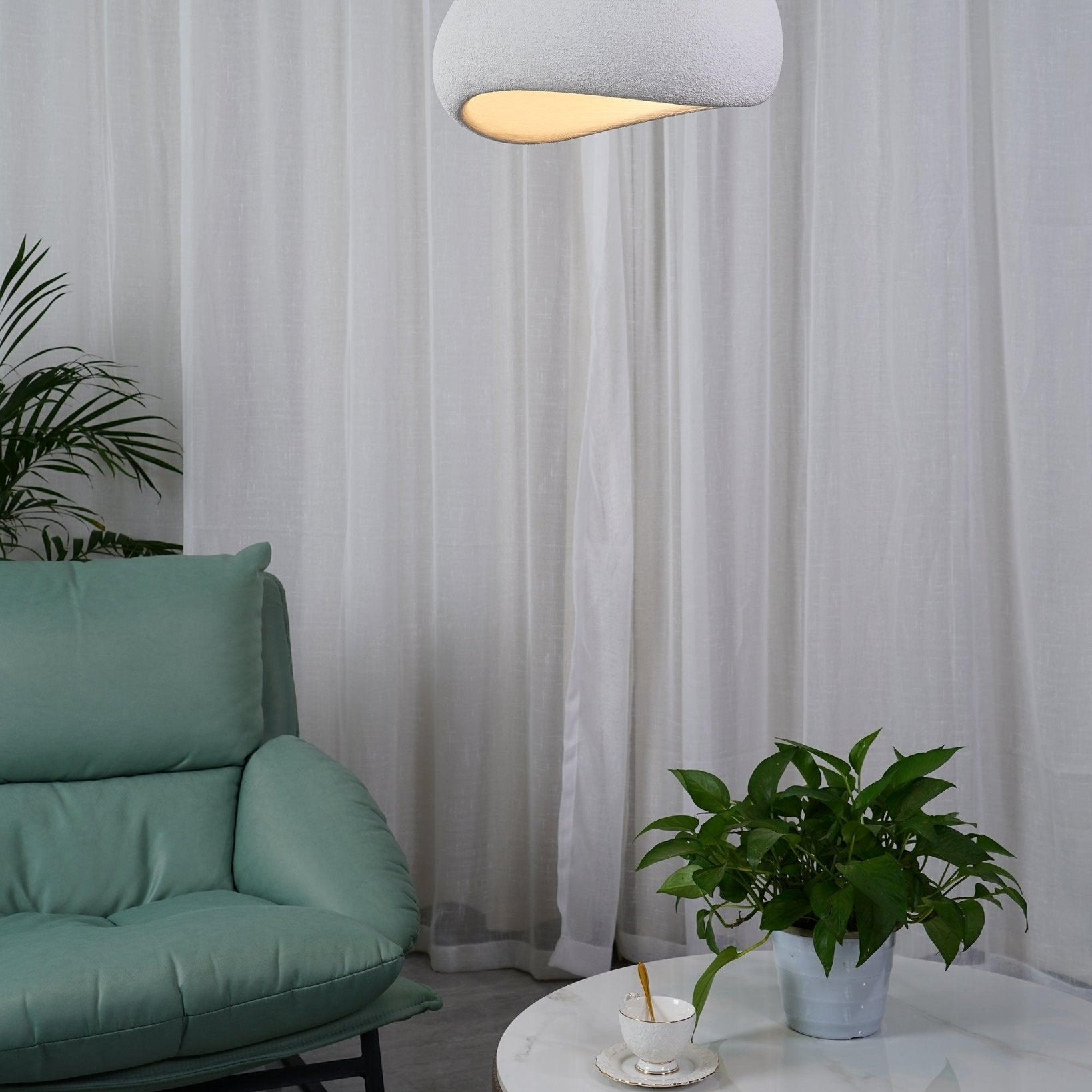 Selineria Pendant Light Cloud Swag Wabi-Sabi